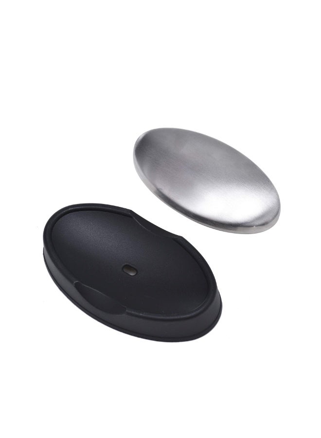 2 Pack Stainless Steel Soap Bar Magic Soap Odor Remover, Eliminating Smells like Onion Fish Garlic - Image 2